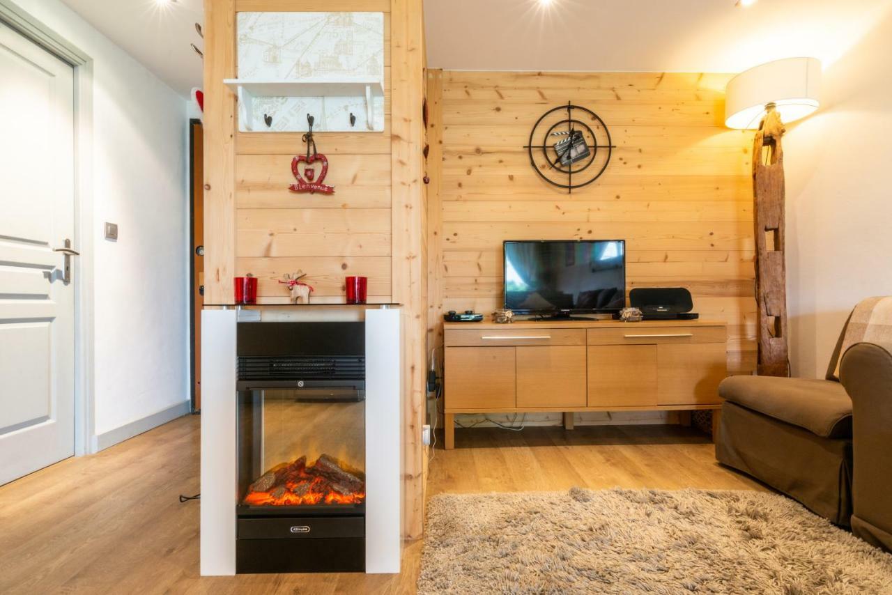 Charmant Apartment Chamonix Center With Mont Blanc View Buitenkant foto