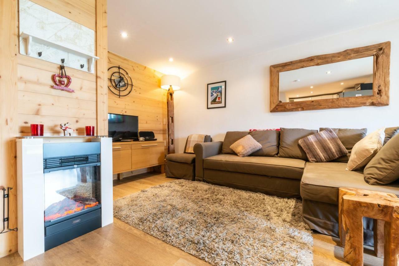 Charmant Apartment Chamonix Center With Mont Blanc View Buitenkant foto